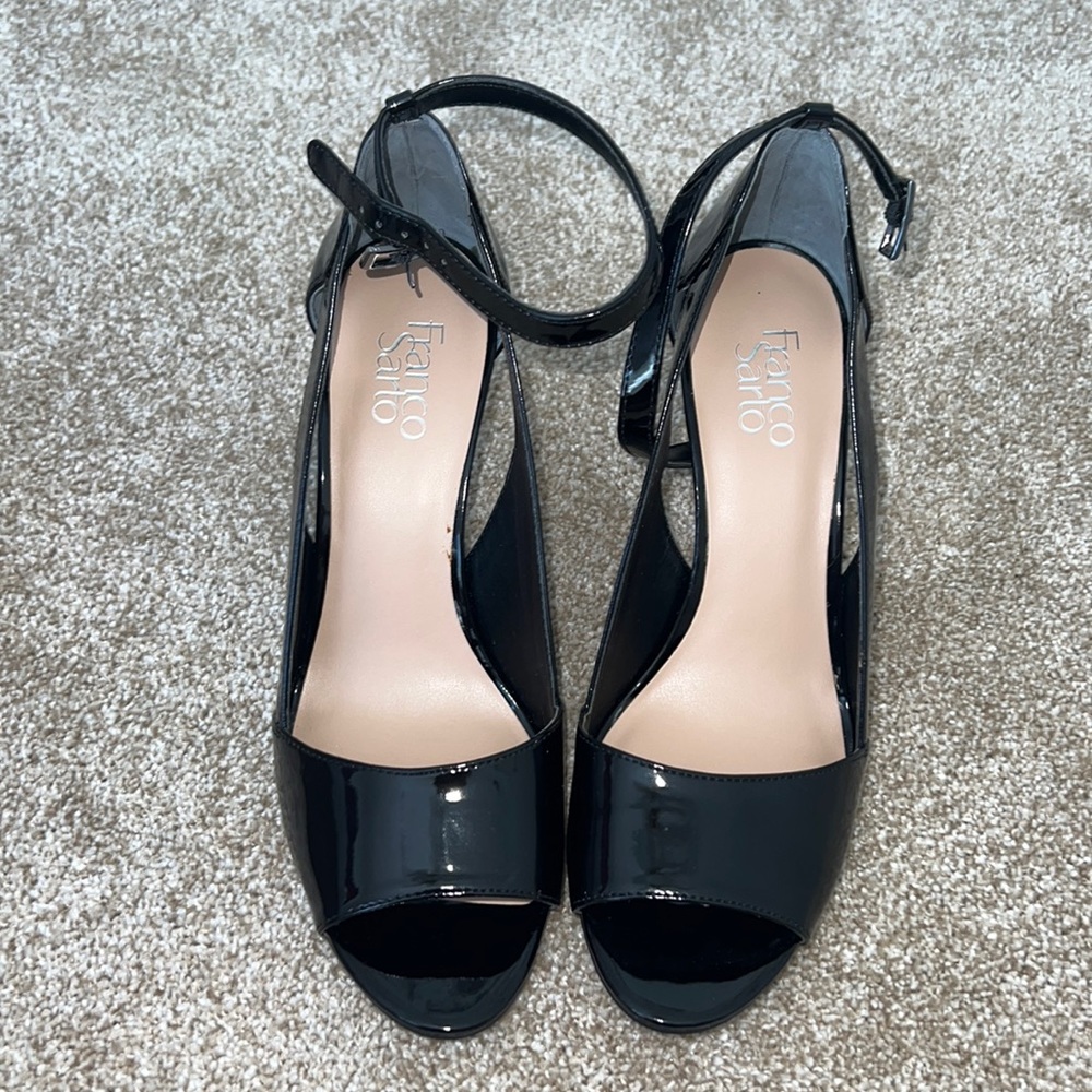 Franco Sarto Black Heels
